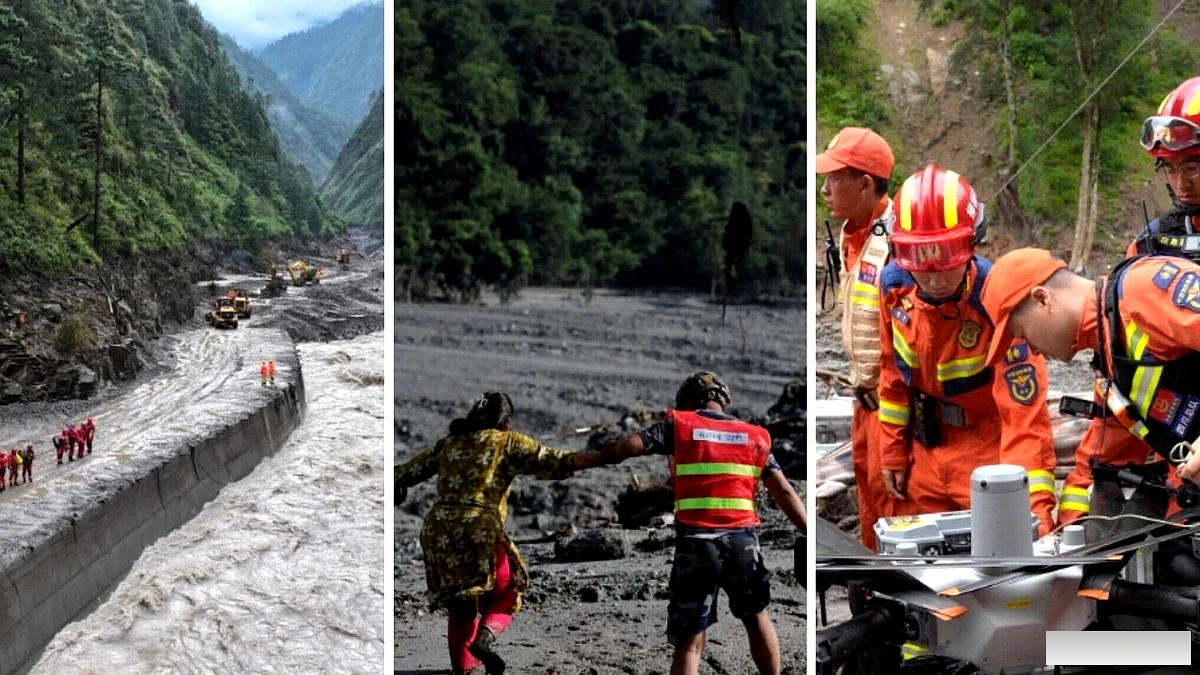 चीन में 5.1 तीव्रता के भूकंप के बाद नेपाल में अचानक बाढ़ की चेतावनी; त्रिशूली के पास निकासी