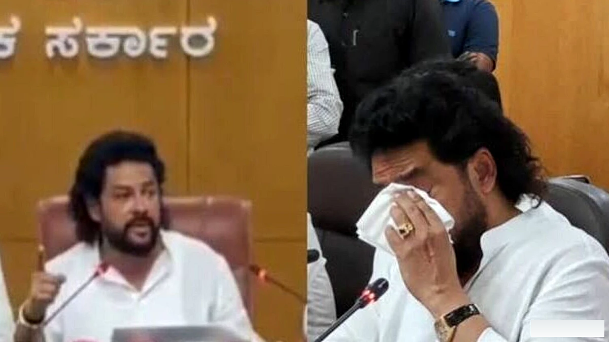 दोबारा शामिल होने के 25 दिन बाद बी नागेंद्र ने कर्नाटक कैबिनेट से इस्तीफा दे दिया
