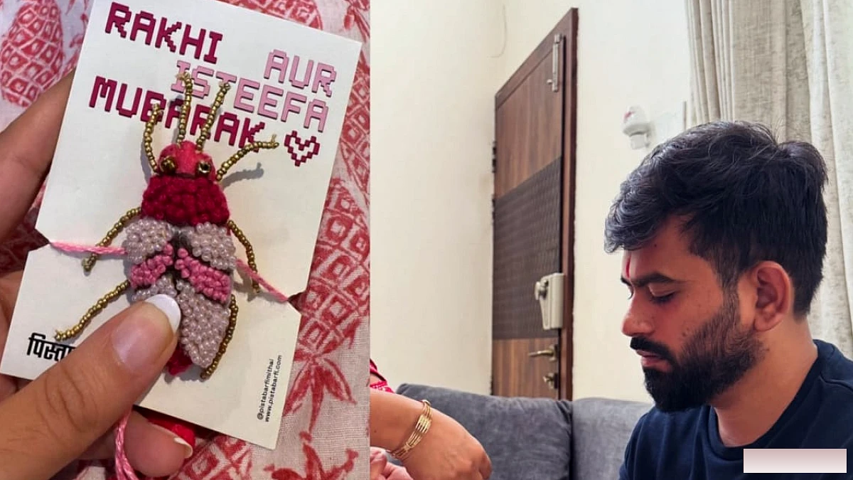 Abhijeet Dipke Gets Cockroach-Themed Rakhi With ‘Isteefa Mubarak’ Message