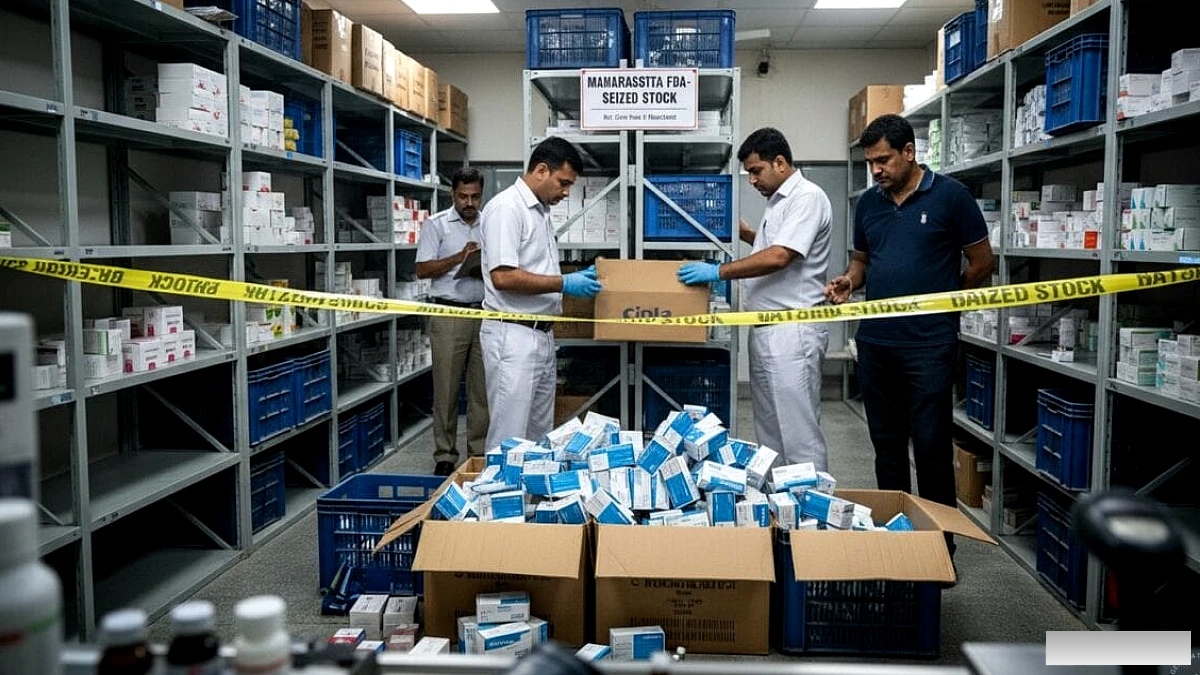 महाराष्ट्र FDA ने सिप्ला फार्मा की पुणे इकाई का लाइसेंस रद्द किया, 11.19 लाख रुपये का ड्रग स्टॉक जब्त किया