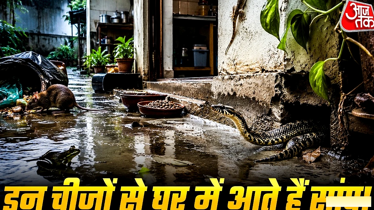 घर में इन चीजों से आ सकते हैं सांप! बारिश में न करें ये गलतियां