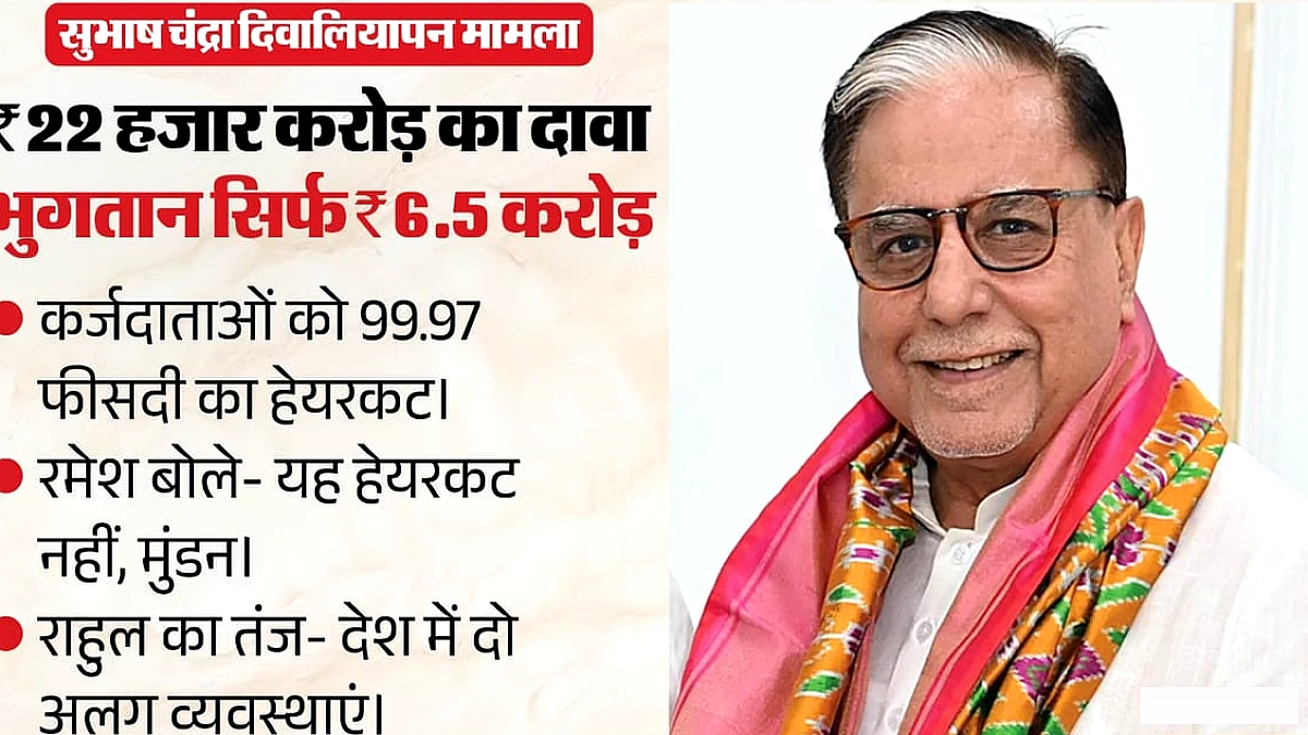 22,000 करोड़ कर्ज का मामला 6.5 करोड़ में निपटा, सुभाष चंद्रा मामले में कैसे चली देनदारी पर कैंची?
