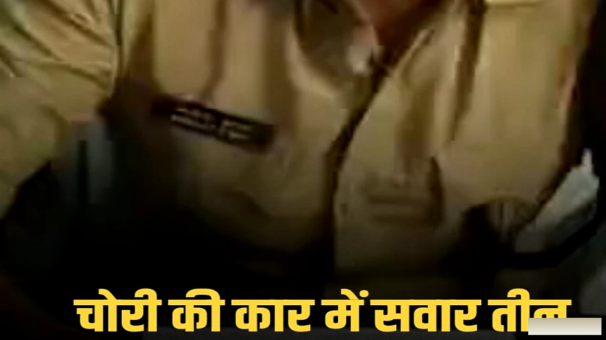चरपोखरी पुलिस ने चोरी की ब्रेजा कार और दो अवैध पिस्टल के साथ तीन बदमाशों को किया गिरफ्तार