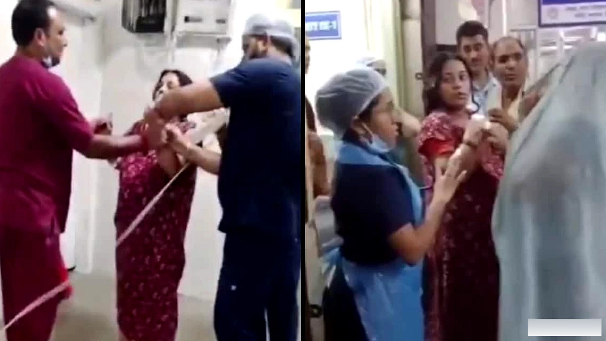 महिला, नवजात की अस्पताल में मौत, वीडियो में प्रसव से पहले मदद की गुहार लगाती दिख रही है