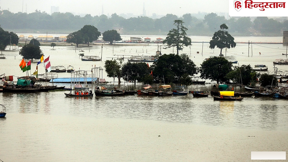 गंगा में प्रयागराज से लेकर वाराणसी तक दबाव बढ़ा, चार सेमी प्रति घंटा बढ़ रहा जलस्तर