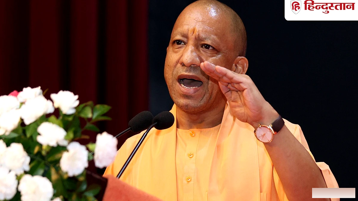 लखनऊ में सीएम योगी और राजनाथ सिंह, 101 करोड़ की 12 विकास परियोजनाओं का किया भूमिपूजन