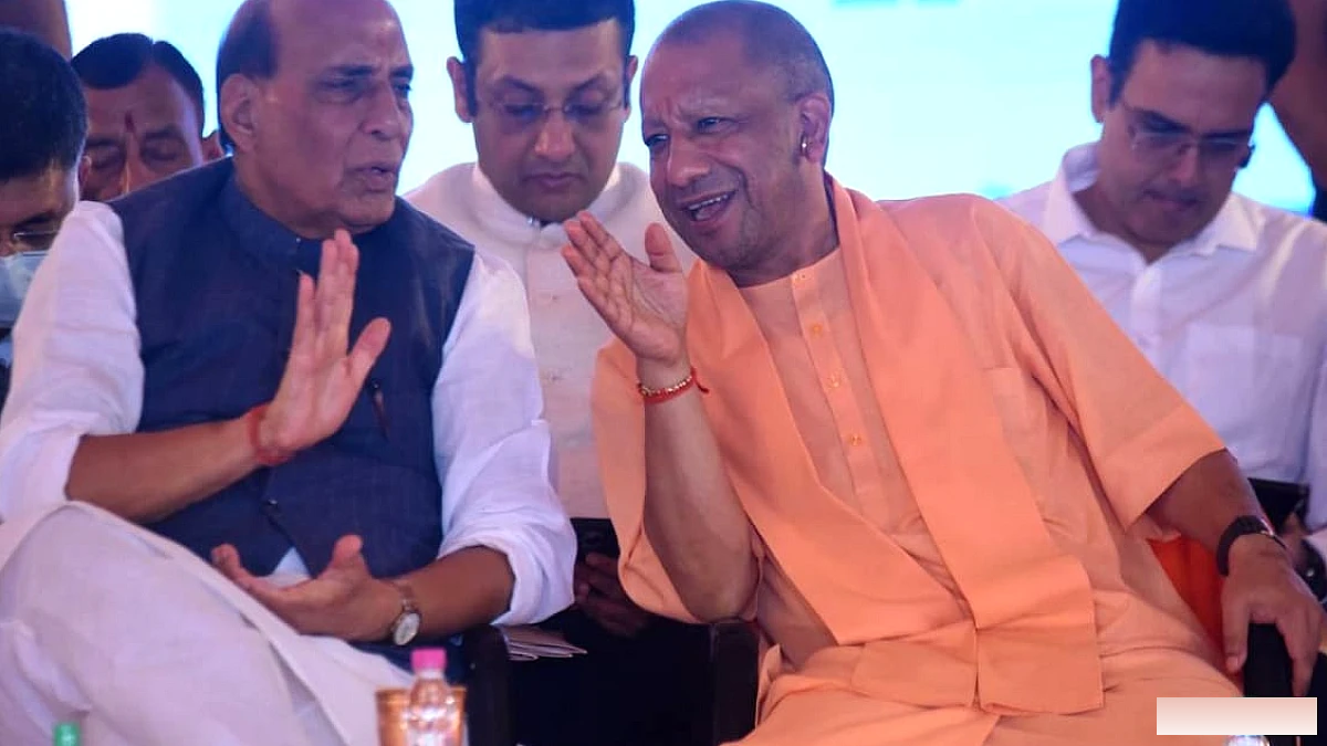 रक्षामंत्री राजनाथ सिंह ने की तारीफ, बोले- लखनऊ के विकास में सीएम योगी का सबसे बड़ा सहयोग
