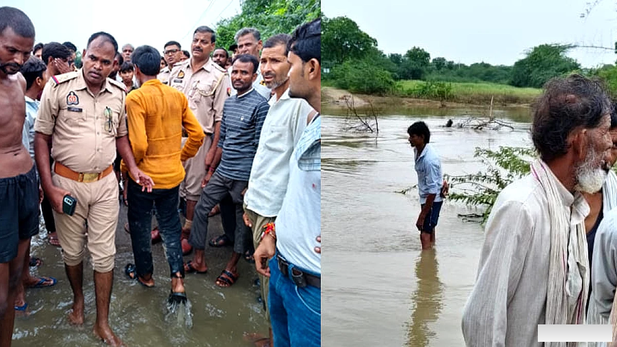 नाला पार करते समय तेज बहाव में किशोरी बह गई, खेत से लौटते समय रपटे पर दुर्घटना