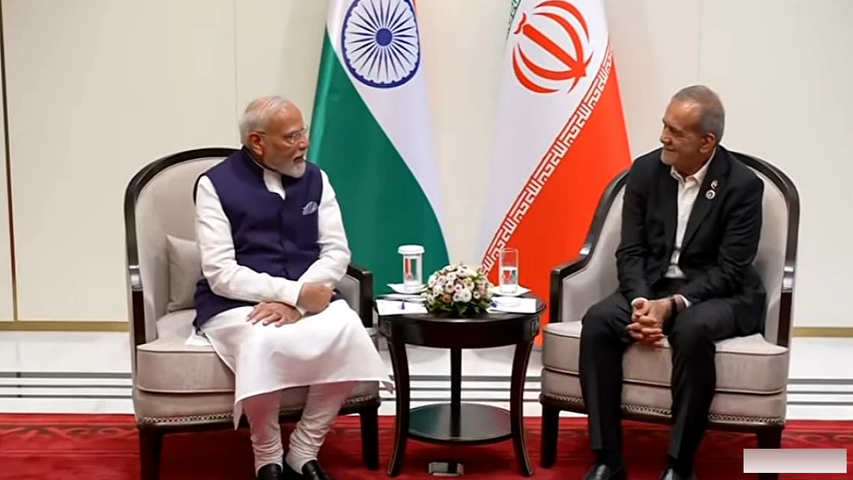 बिश्केक में ईरानी राष्ट्रपति पेजेश्कियन से मिले पीएम मोदी, पश्चिम एशिया के हालातों पर चर्चा