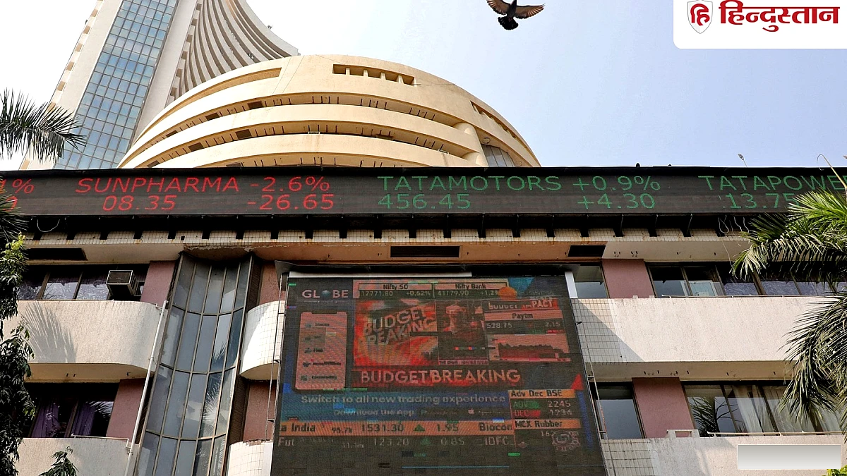 शेयर मार्केट की सुस्त शुरुआत, 77000 के नीचे खुला सेंसेक्स, निफ्टी की रेड ओपनिंग