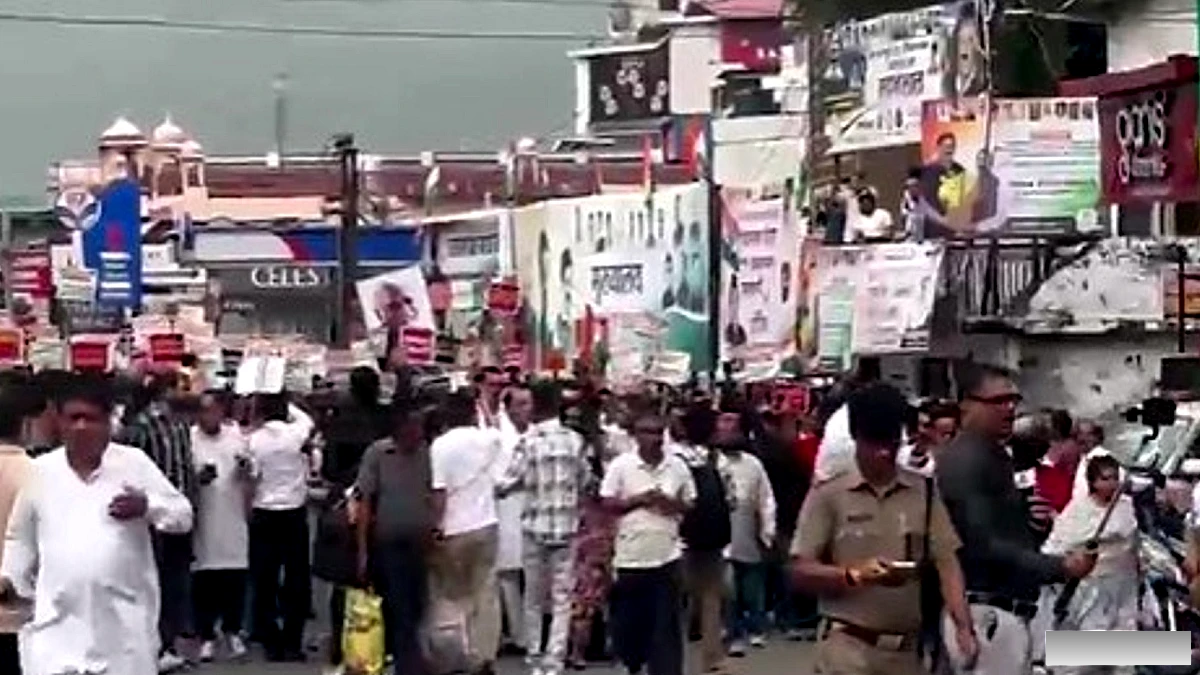 राहुल पर FIR के खिलाफ देहरादून से चंडीगढ़ तक कांग्रेस का मार्च