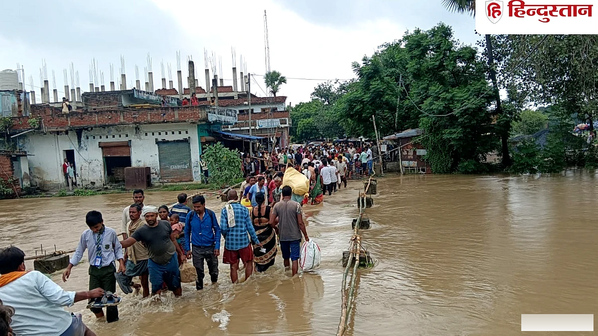 जहानाबाद में बाढ़ जैसे हालात, कई घरों में घुसा पानी; मोरहर, दरधा और बलदईया नदी उफान पर
