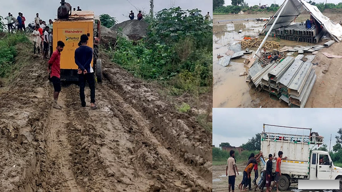 फर्रुखाबाद में बारिश से कार्यक्रम स्थल दलदल, मुख्यमंत्री ने स्थल बदला, अब सभा यहाँ होगी