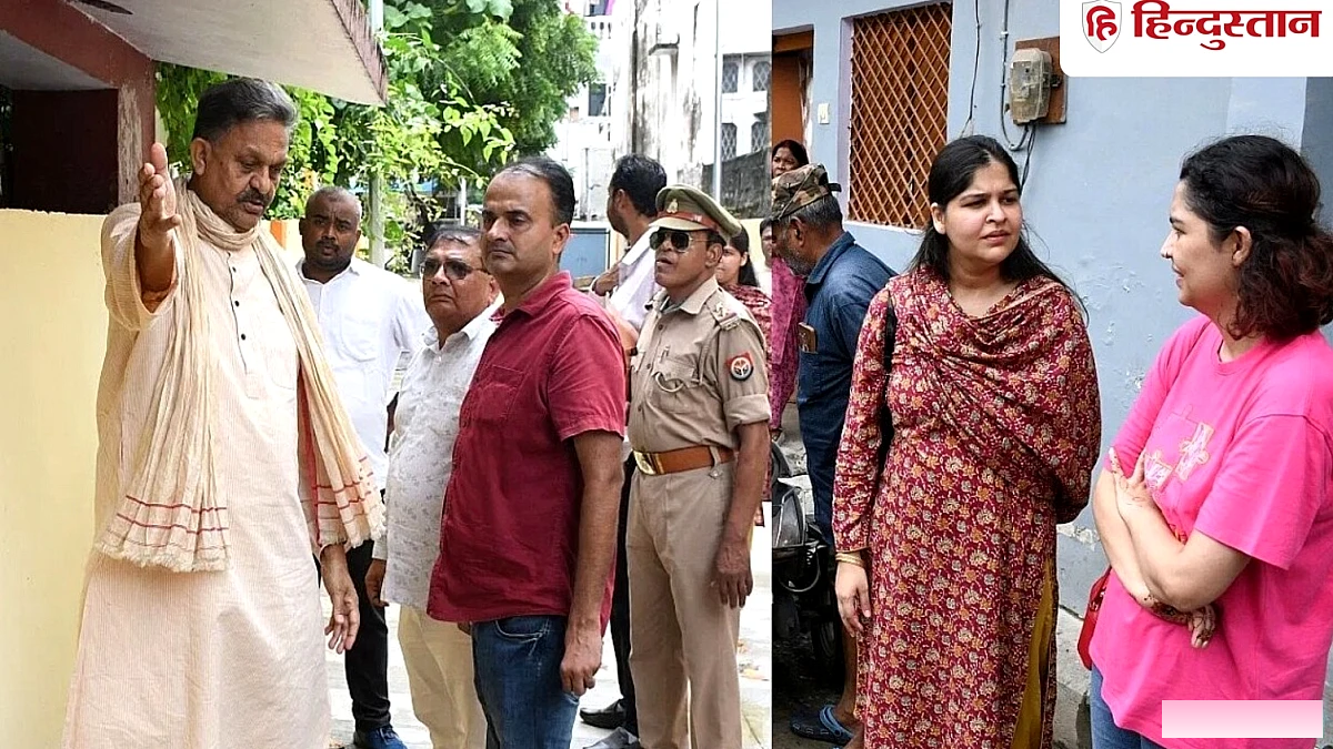 अफजाल अंसारी को लखनऊ का डालीबाग बंगला वापस मिला, बेटियों के साथ कब्जा लेने पहुंचे