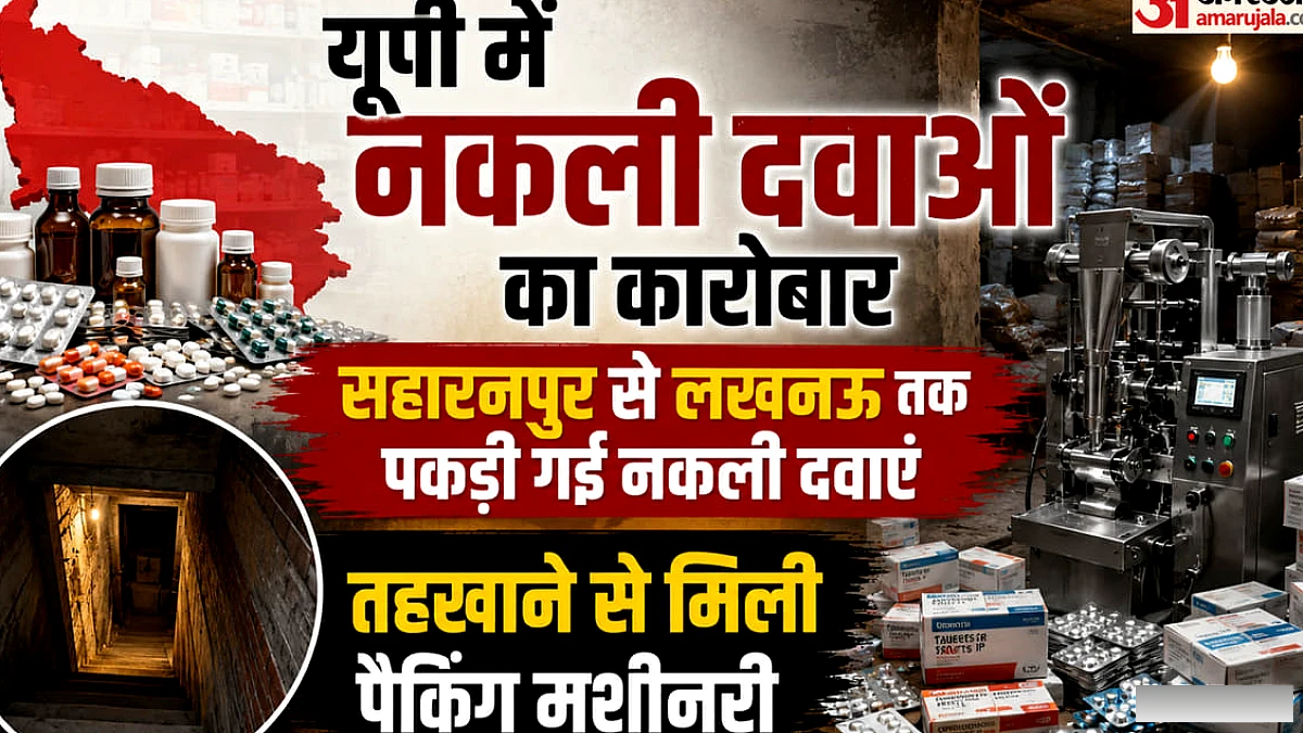 लखनऊ से सहारनपुर तक फैला नकली दवा नेटवर्क भंग, एफएसडीए ने कार्रवाई शुरू की