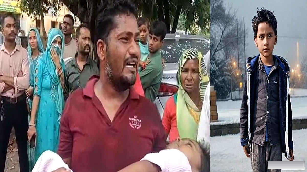 खैर के जाम में फंसी बीमार मासूम, सीएचसी पहुंचने से पहले चाचा की गोद में तोड़ा दम, थम गई उर्मी की सांस