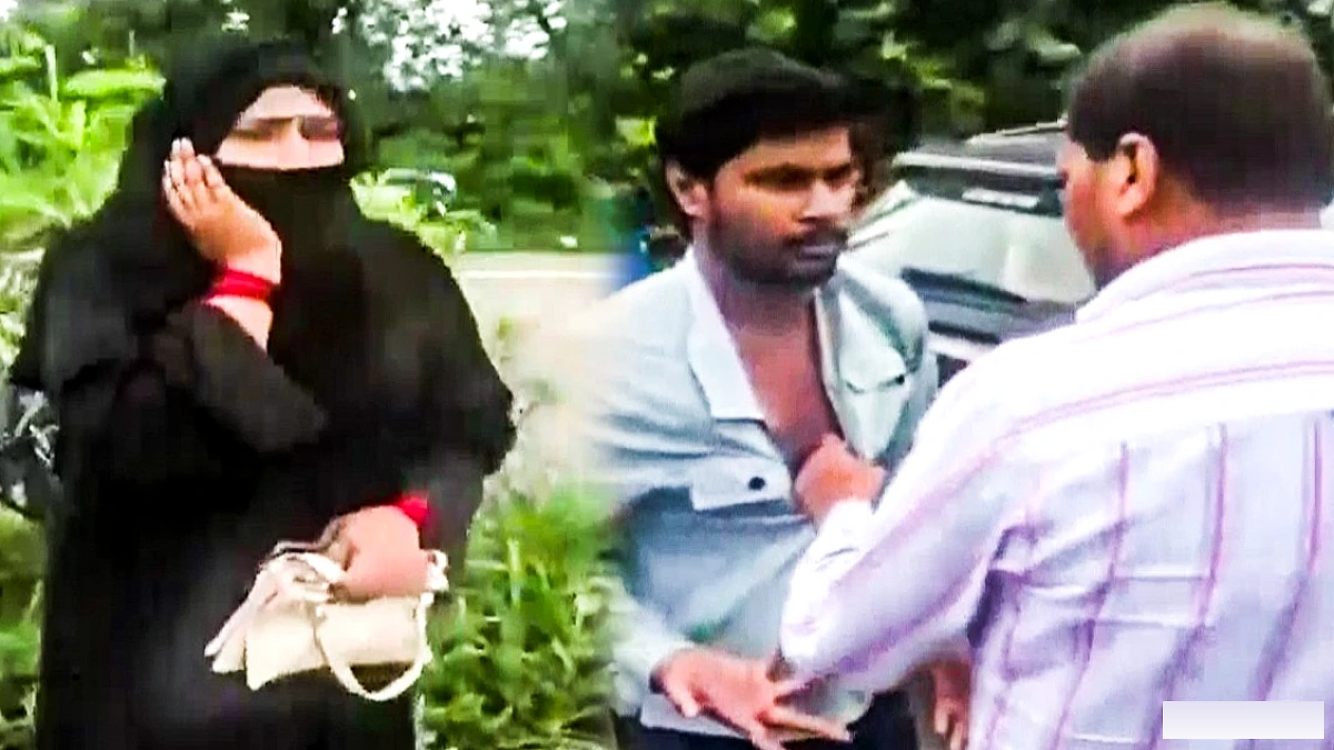 बरेली में पति ने पत्नी और उसके साथियों को सड़क पर मारपीट, वीडियो वायरल