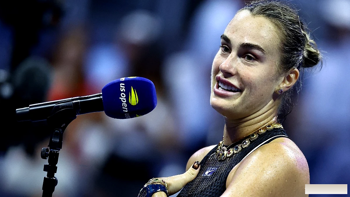 US Open में जीत के बाद रिपोर्टर के सवाल पर गुस्से में Aryna Sabalenka, पार्टी‑ट्रेनिंग को लेकर स्पष्ट जवाब