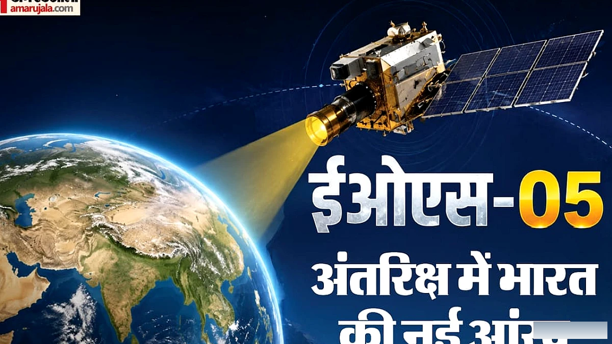 इसरो का नया सैटेलाइट, पृथ्वी पर बदलावों की निगरानी का नया युग