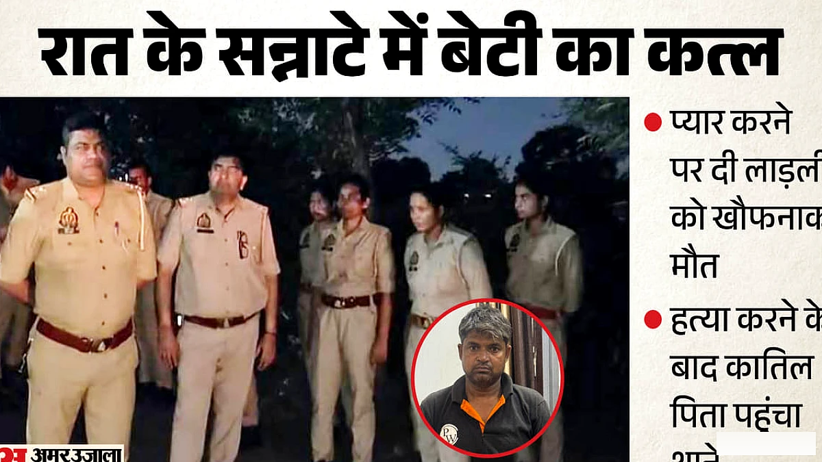 पिता ने प्रेम संबंध से नाराज होकर बेटे को गले दबाकर मार डाला