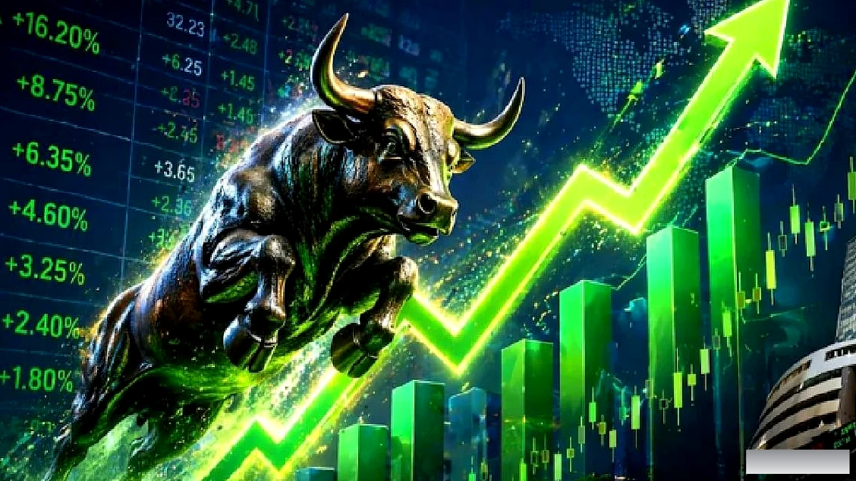 सेंसेक्स 600 अंक ऊपर, रिलायंस में तेज़ उछाल
