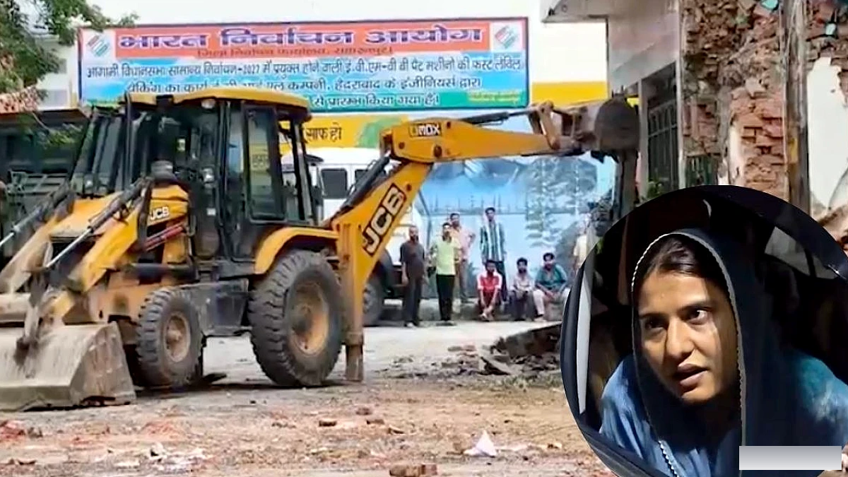 सहारनपुर में सरकारी जमीन पर बनी मस्जिद को बुलडोजर से ध्वस्त, सांसद इकरा हसन को हाउस अरेस्ट