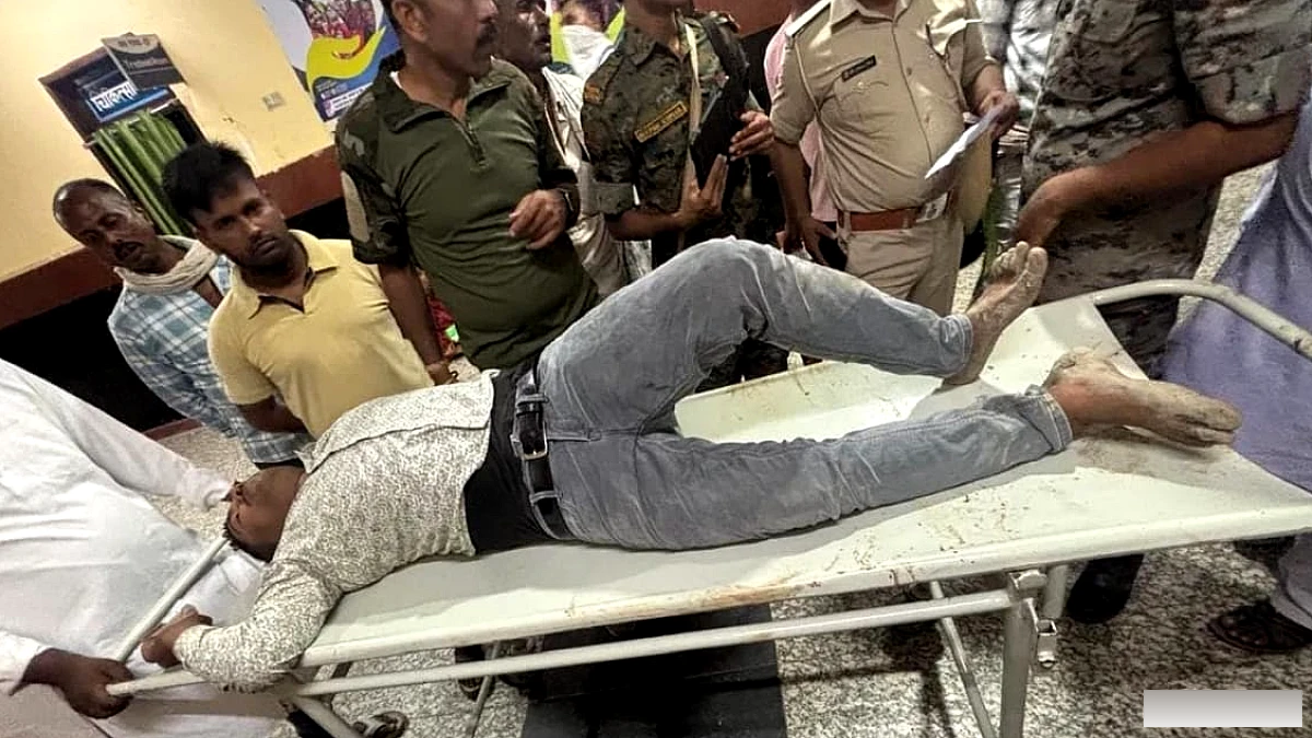 मुजफ्फरपुर में शराबी धंधेबाज ने चौकीदार पर लोहे की रॉड से किया हमला, पैर की हड्डी टूटी; आरोपी फरार