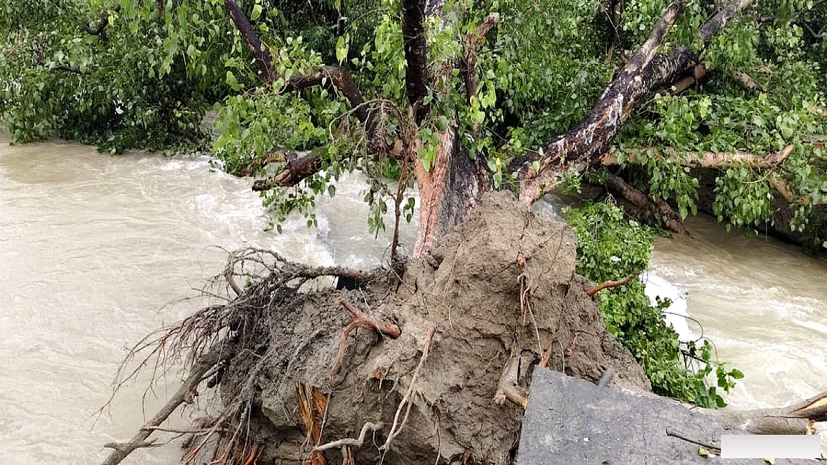 सारण में बाढ़ का तांडव: दिघवारा में मही नदी का टूटा बांध, NH-19 पर पहुंचा पानी; छपरा में विकराल होती स्थिति