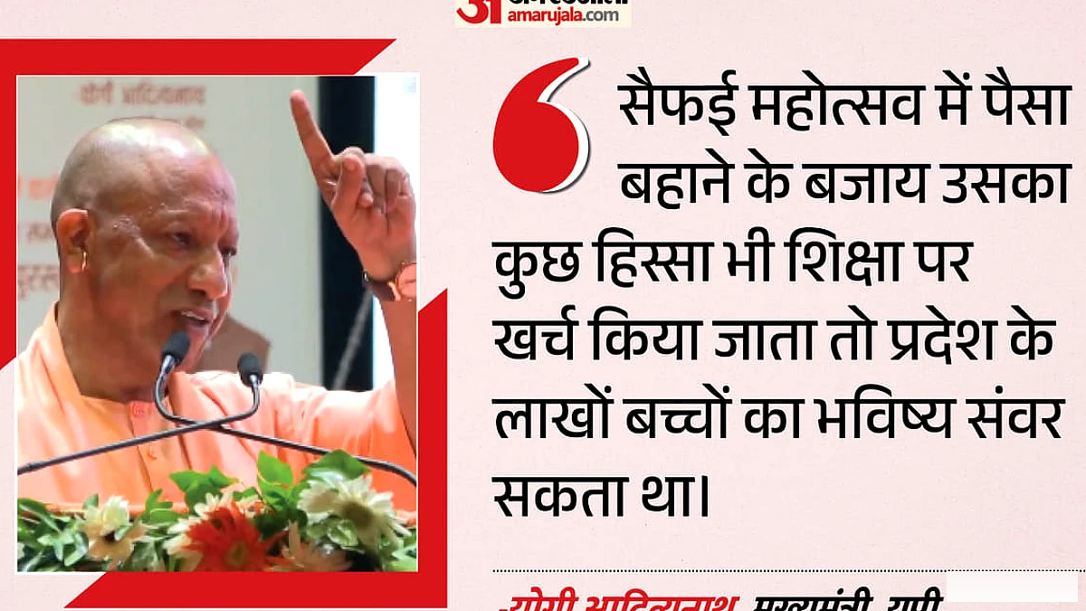 गोरखपुर में शिक्षक सम्मान समारोह पर CM योगी ने 2017 से पहले की नकल पर प्रकाश डाला