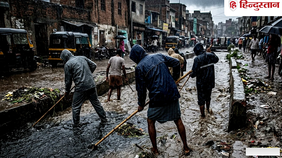 तेज बारिश में खुले नाले में गिरकर फिर एक बच्चे की मौत, पाइप में अटकी मिली लाश