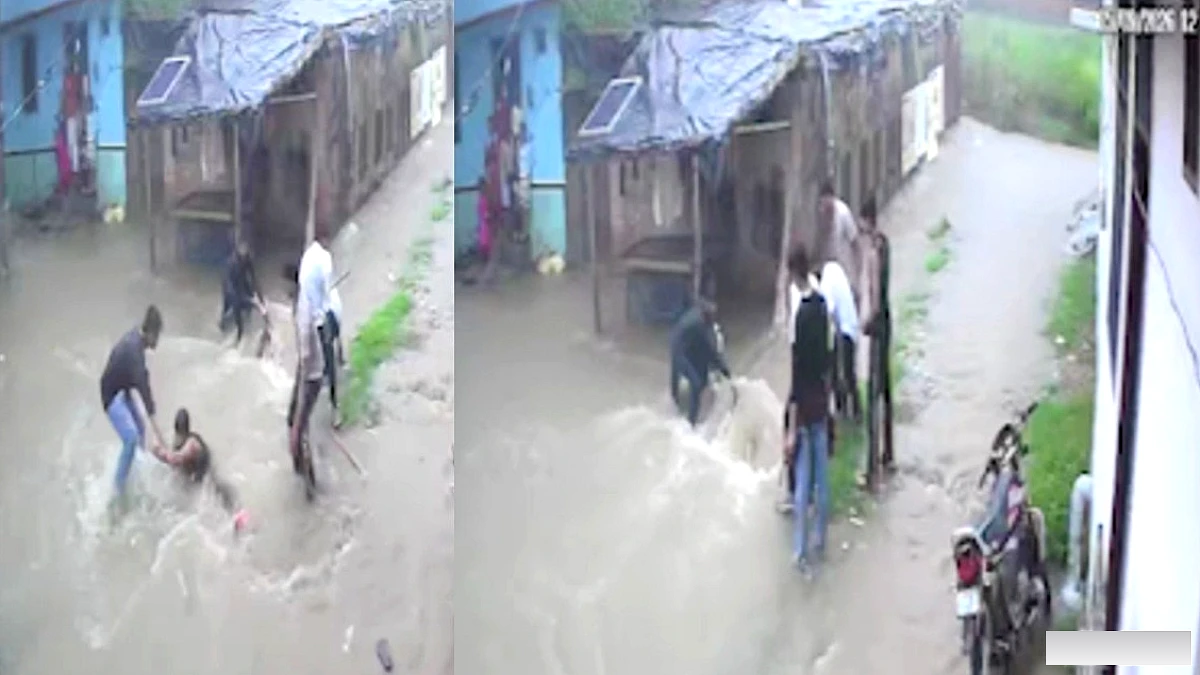 बारिश में जलभराव, 12‑साल के लड़के का खुले नाले में गिरना, 500 m दूर पाइप में फँसना, मौत
