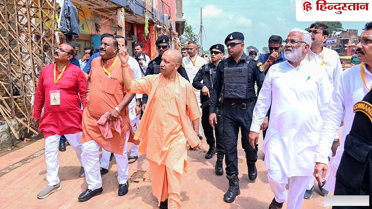 बाढ़ से प्रभावित मठ‑मंदिरों की मरम्मत में सरकार का सहयोग