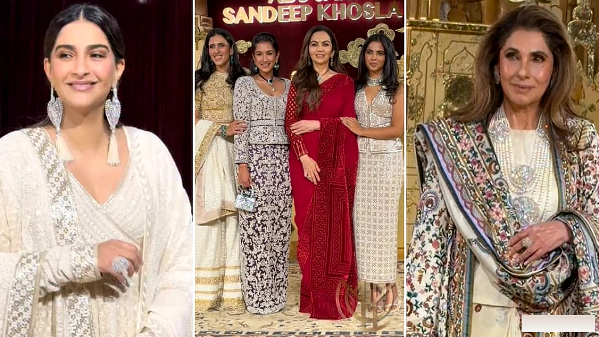 बॉलीवुड सितारों ने डिजाइनर अबू जानी‑संदीप खोसला के 40 साल फैशन जश्न में धूम मचाई