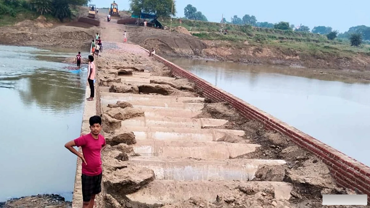 नालंदा में बाढ़ के बाद भी जलजमाव और आवागमन में कठिनाई बनी