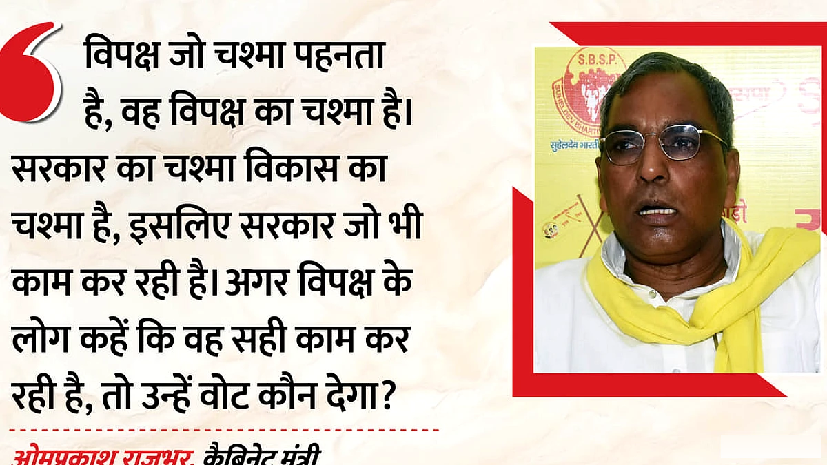 ओपी राजभर का सपा पर हमला: 'विनाश काले विपरीत बुद्धि', विधायक-कार्यकर्ता की मारपीट को बताया ठेकेदारी की लड़ाई