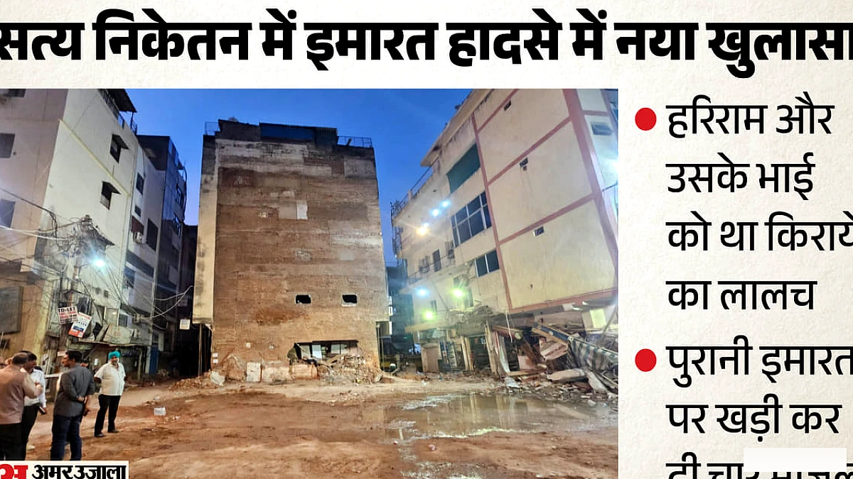 किराये के लालच में बनाई थी चार मंजिल, काफी पुरानी थी इमारत; पुलिस की एफआईआर में बड़ा खुलासा