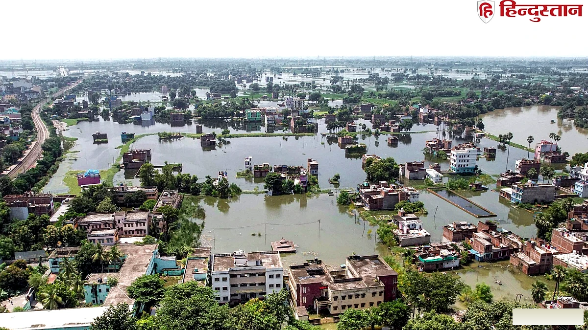 बिहार में बाढ़ का दायरा बढ़ा, 13 जिलों में 34 लाख से अधिक लोग प्रभावित