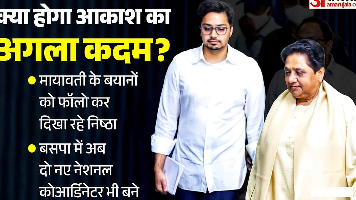 बेसपा चुनाव से पहले दोराहे पर, क्या आकाश पार्टी छोड़ेंगे?