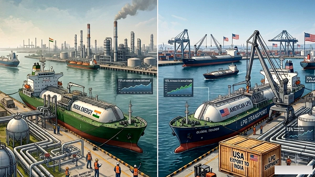 मध्य पूर्व तनाव के बीच भारत का LPG आयात समीकरण बदला, US बन गया सबसे बड़ा आपूर्तिकर्ता