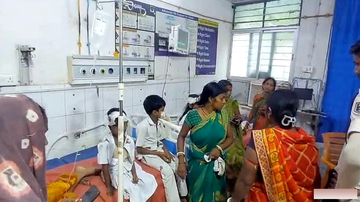 जमुई में स्कूली बच्चों से भरे टेम्पू की ट्रैक्टर से जोरदार टक्कर, छह घायल; चालक की हालत गंभीर