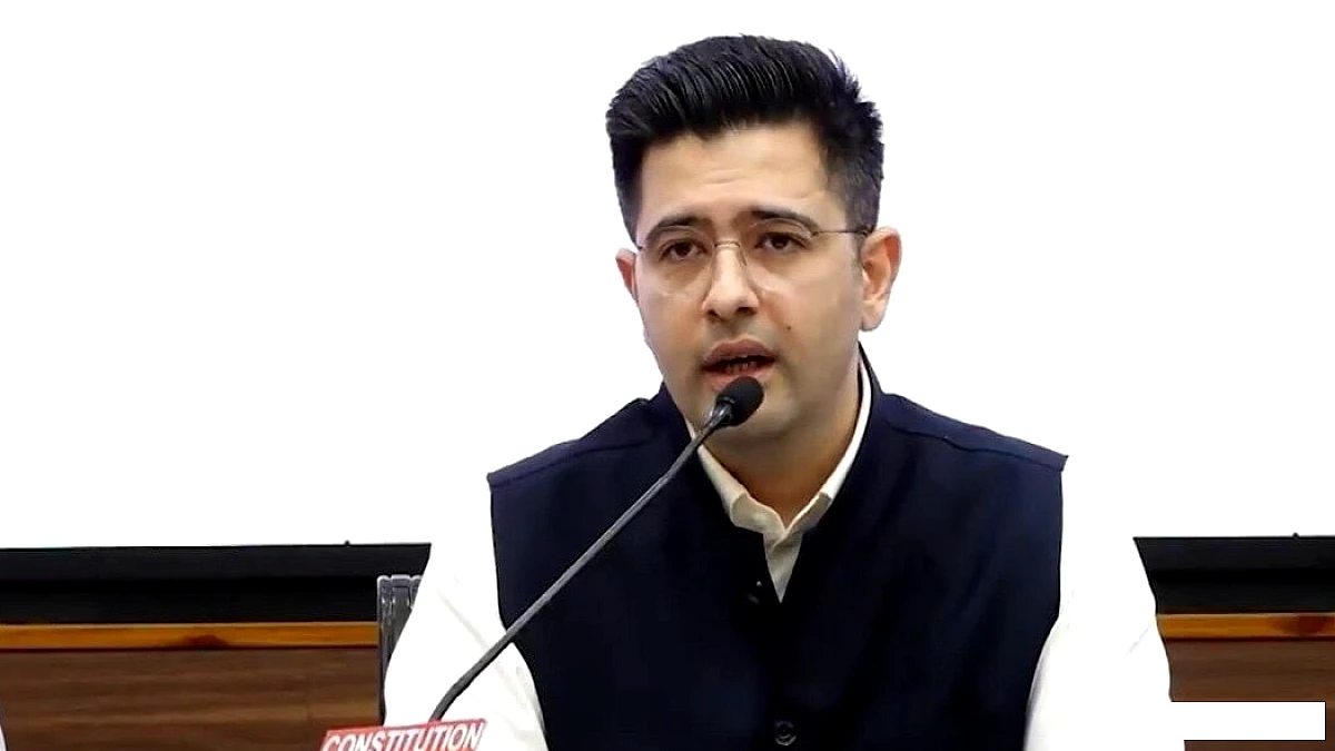 राघव चड्ढा ने AAP की तुलना एक्स‑गर्लफ्रेंड से की, पंजाब के ड्रग मुद्दे पर तीखा प्रहार