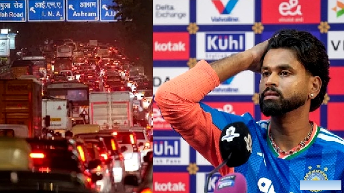 IND‑AFG T20 मैच के दिन दिल्ली में प्रमुख सड़कों पर ट्रैफ़िक नियंत्रण