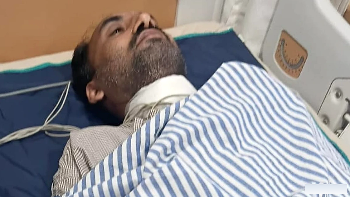 चीनी मांझे की चपेट में आने से युवक घायल, गर्दन पर हुआ गहरा घाव, हालत नाजुक