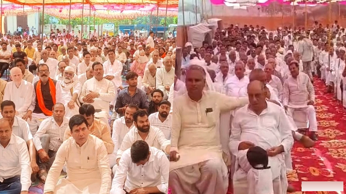 सिरौली में विधायक के समर्थन में जुटे 24 गांव, रिस्तल में खिलाफ पंचायत