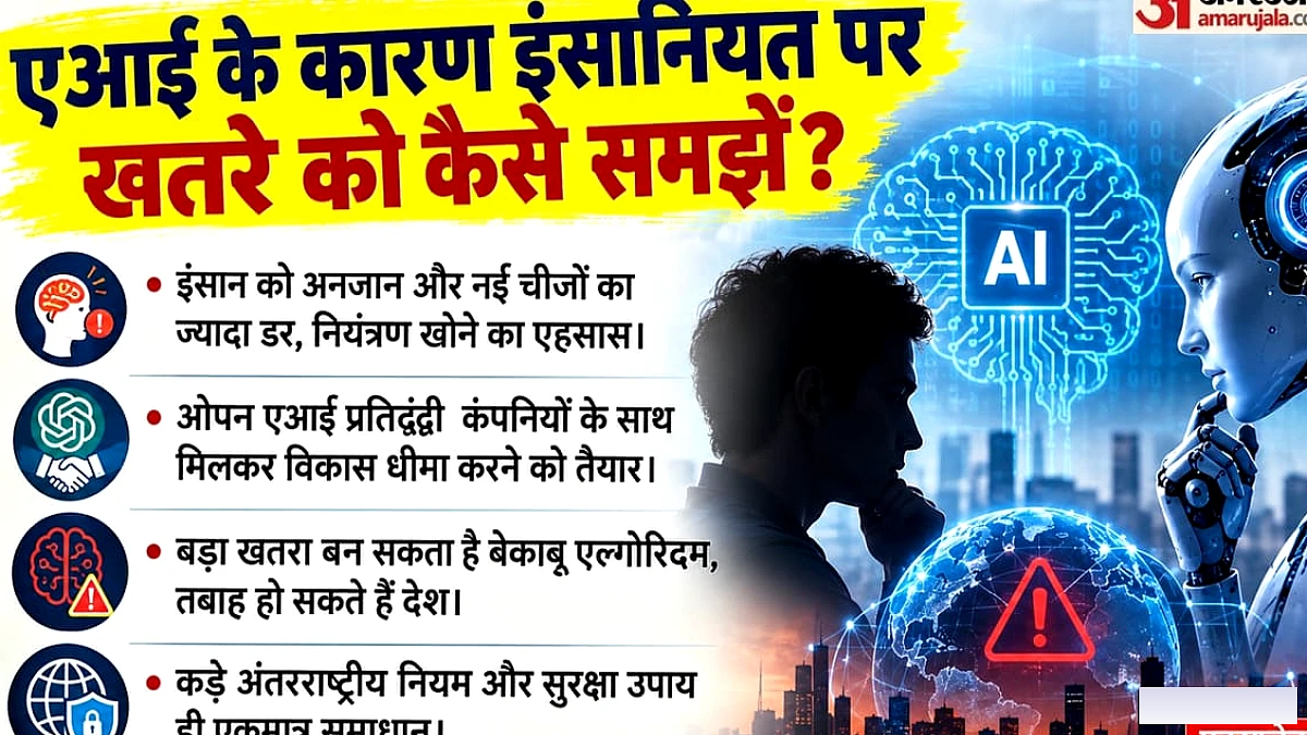 AI कंपनियों की चेतावनियों के बावजूद सरकारें अनभिज्ञ, मानवता पर बढ़ता ख़तरा