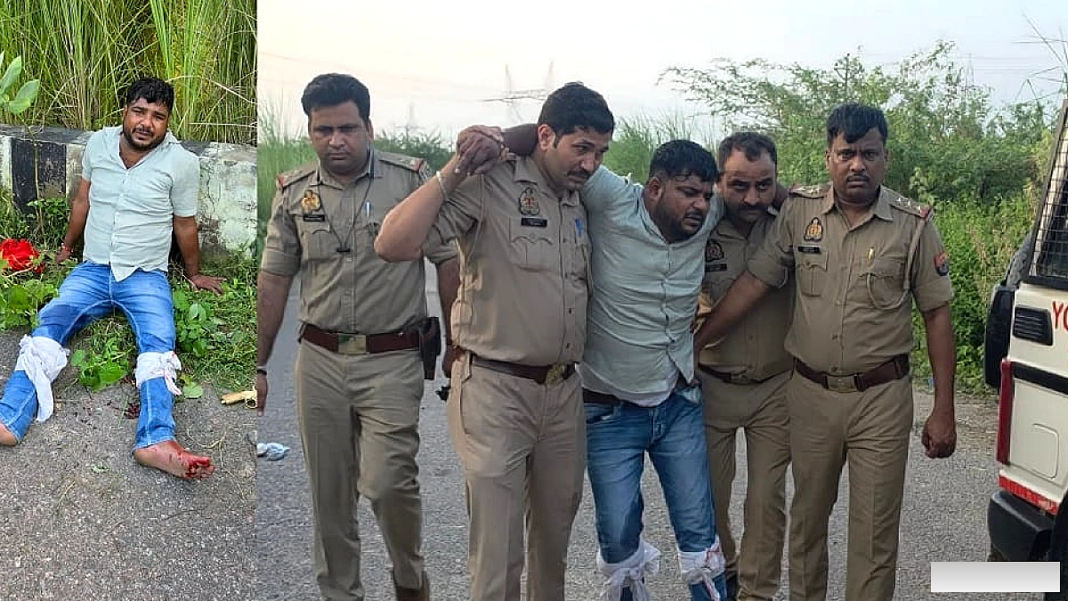पत्थर से कूंचकर हत्या, मुठभेड़ में 'ढाबा' का हाफ एनकाउंटर, पिस्टल सप्लाई-सट्टे का नेटवर्क