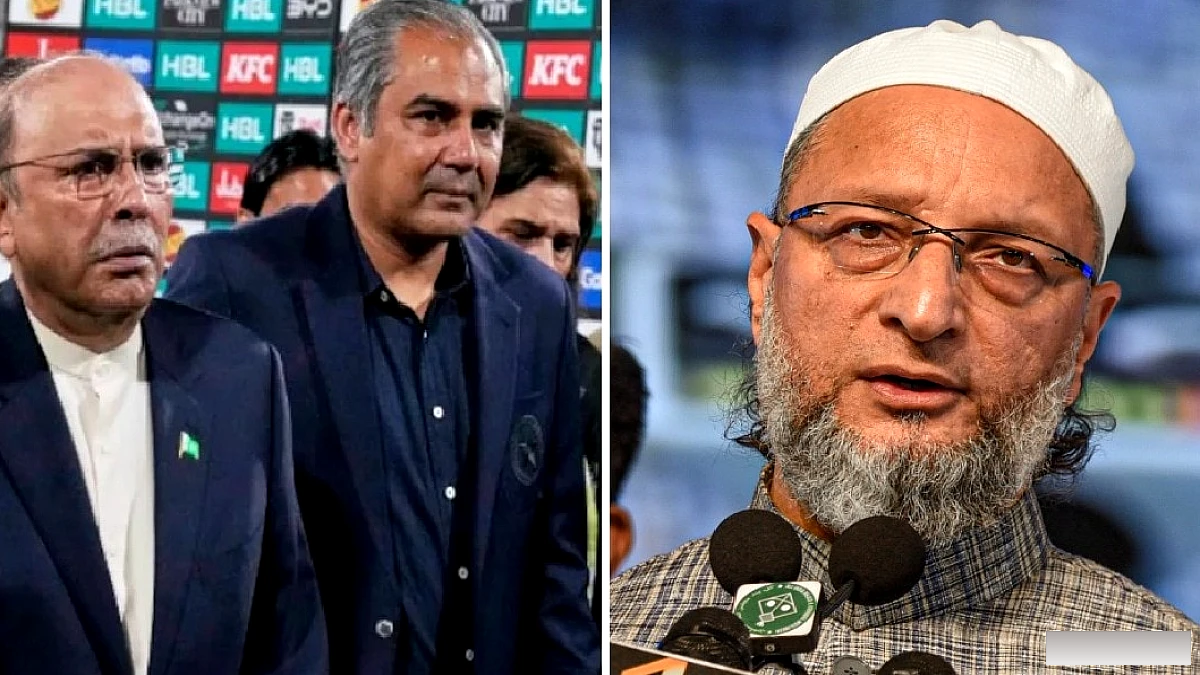 ओवैसी ने ट्रॉफी विवाद पर तीखा सवाल: "PAK के साथ खेलना बकवास है