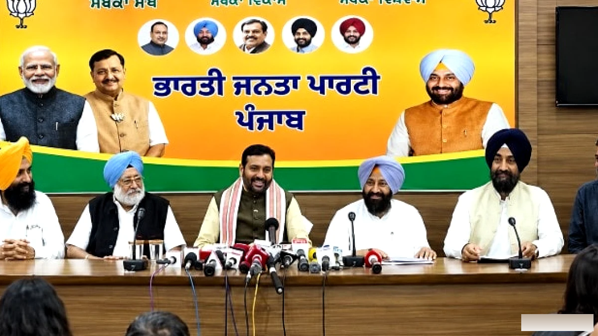 प्रकाश सिंह बादल के चचेरे भाई मेजर भूपिंदर सिंह ढिल्लों ने अकाली दल छोड़कर BJP में ज्वाइन किया