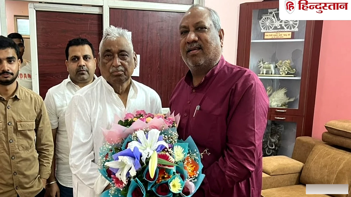 मंत्री संजय निषाद ने माता प्रसाद पांडेय से मुलाकात की, राजनीतिक असर पर चर्चा