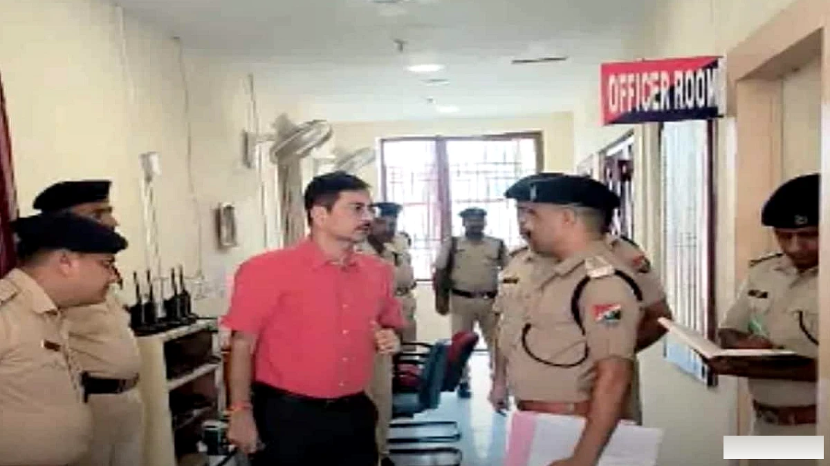 गया जंक्शन में नया RPF कार्यालय भवन का ECR IG ने किया निरीक्षण